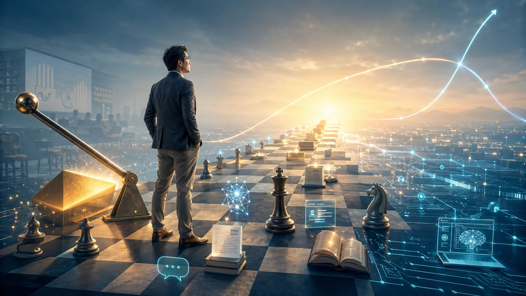 人生如棋，誰是掌局者？張湧《進階思維》與 AI 時代的槓桿、第二曲線與長期主義