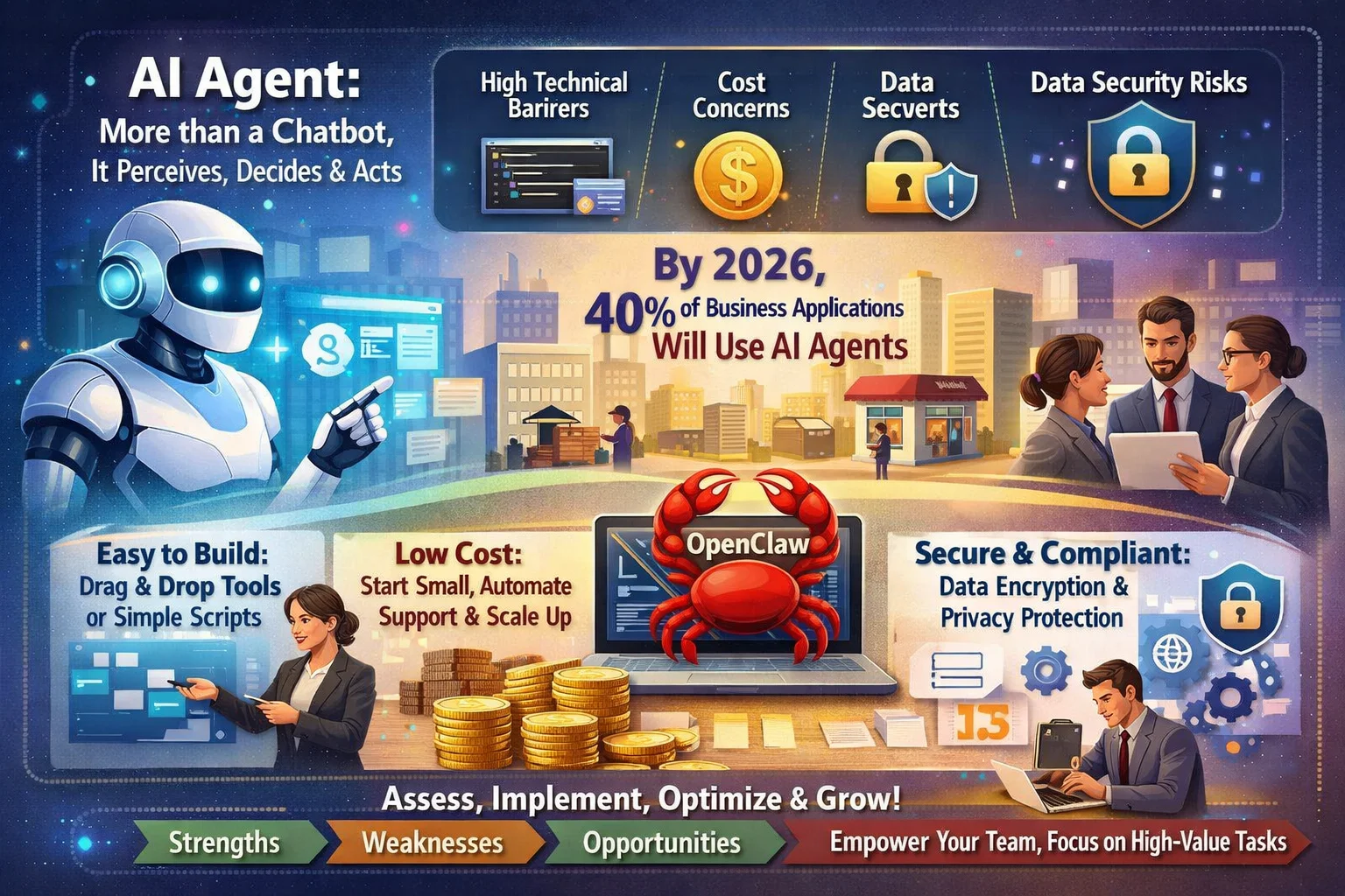 駕馭 AI Agent：中小企業蛻變智慧強者的實戰起點