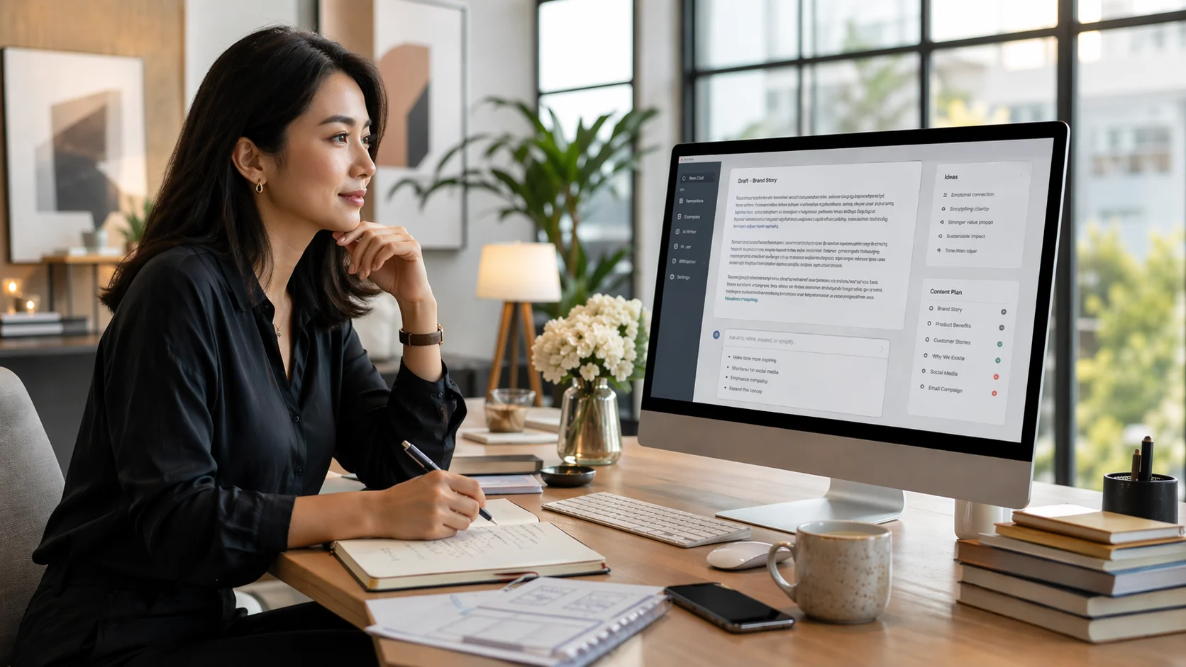 AI 文案寫作的四步驟方法論：從寫得正確但沒溫度，到讓人想多看兩眼