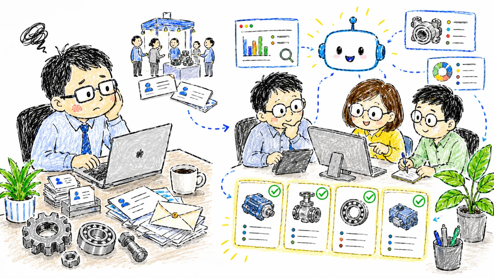 95% 的 B2B 行銷團隊都在用 AI，只有 39% 說有效：問題出在買家第一天就把名單填滿了