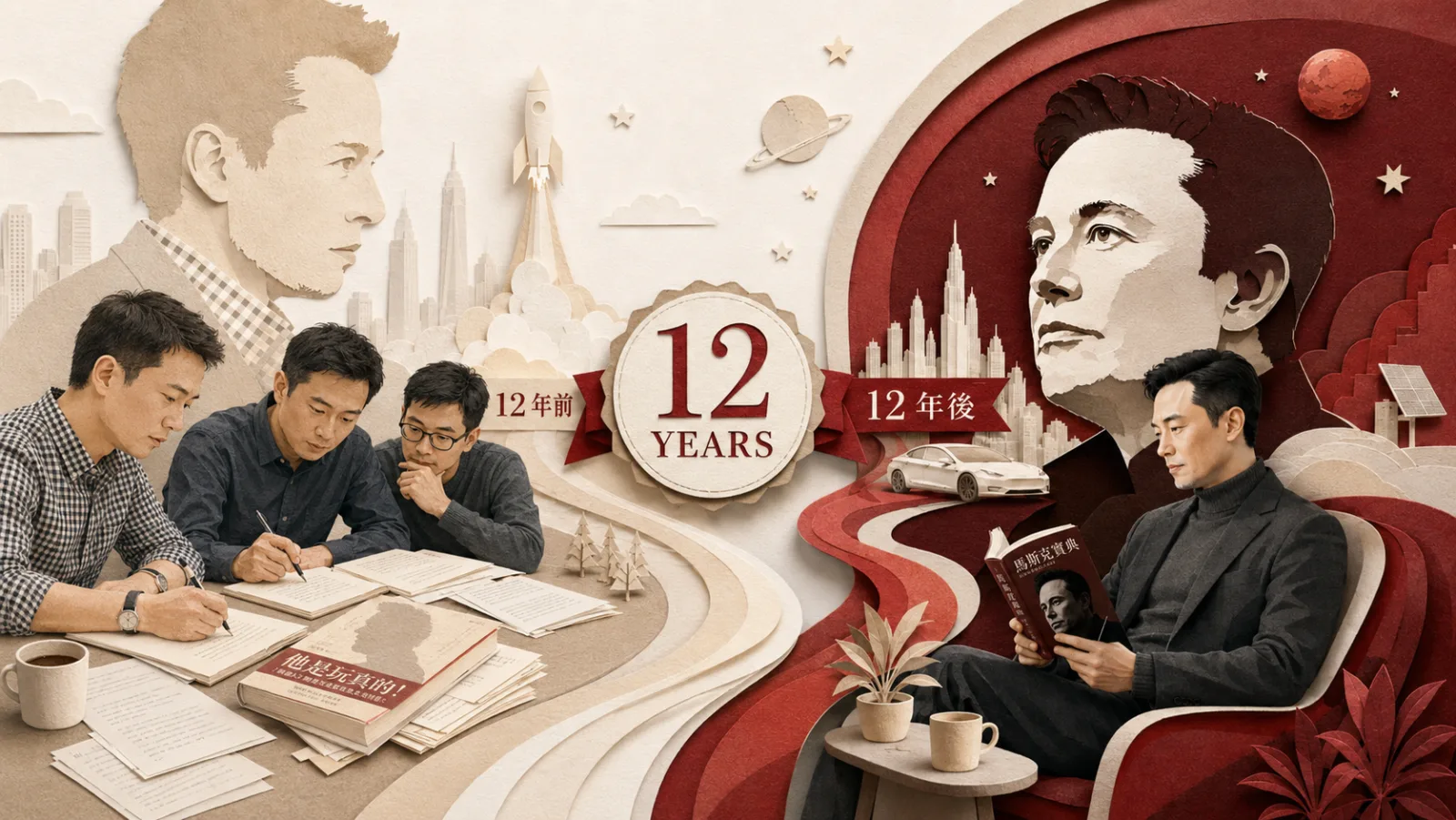 十二年前我寫過馬斯克傳記，如今讀《馬斯克寶典》：我們該學的不是他的規模，是他的拆解方式