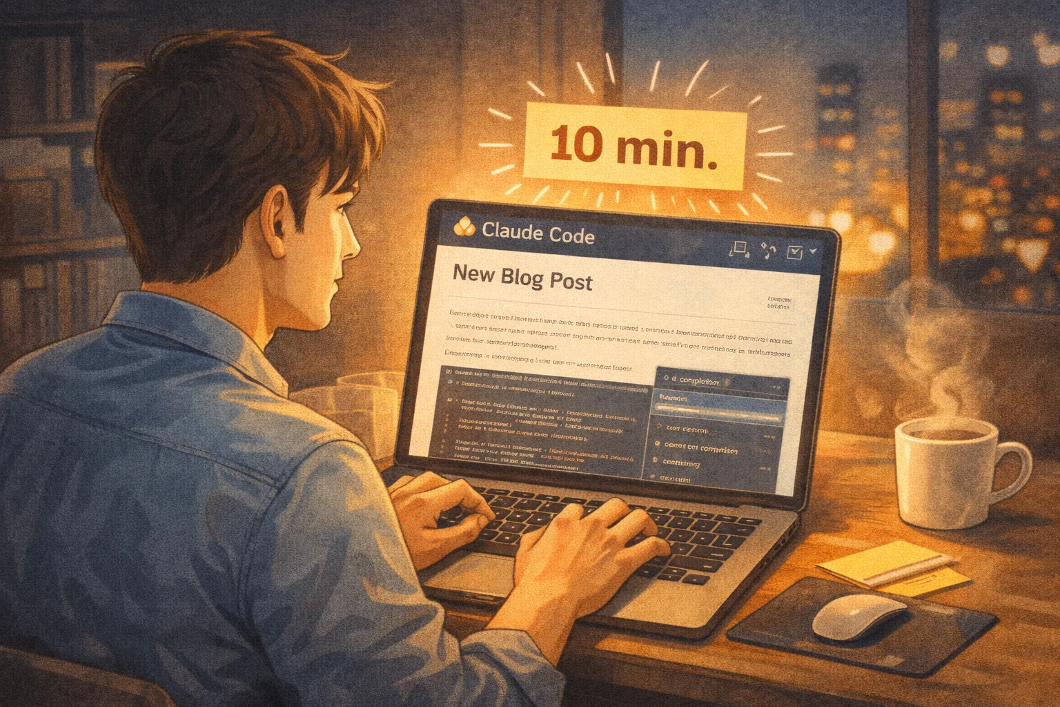 當 AI 不只幫你寫，還幫你研究、排版和發布：我用 Claude Code 打造的內容生產線