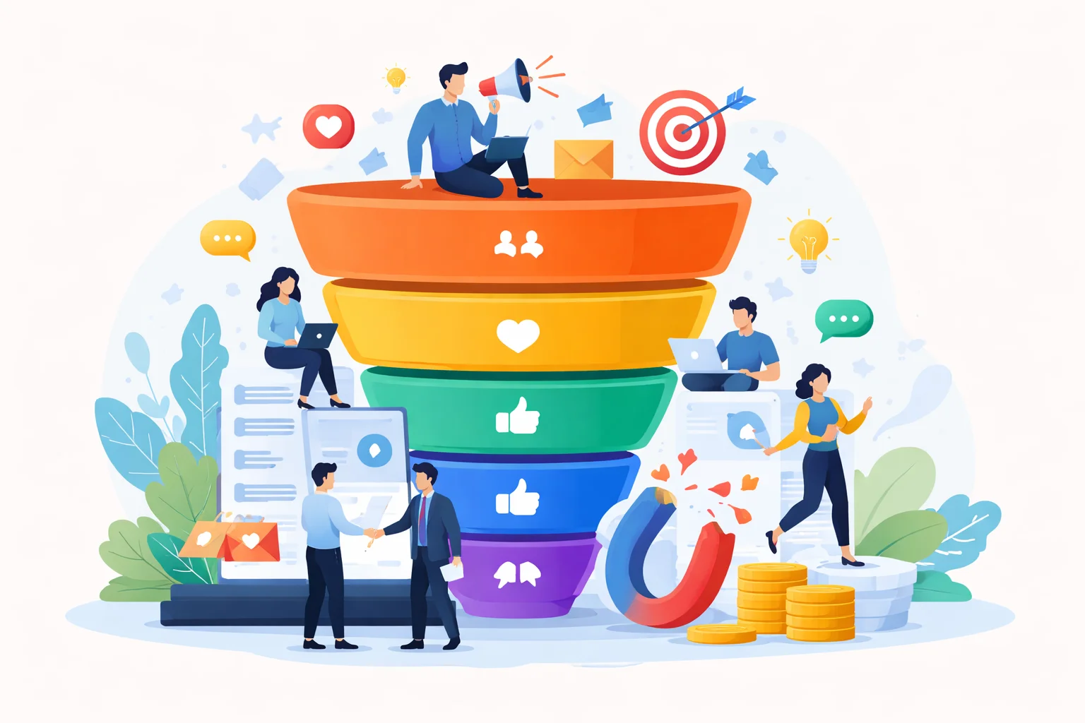 別再盲目追求流量了：真正厲害的內容，都是靠漏斗旅程把人留下來