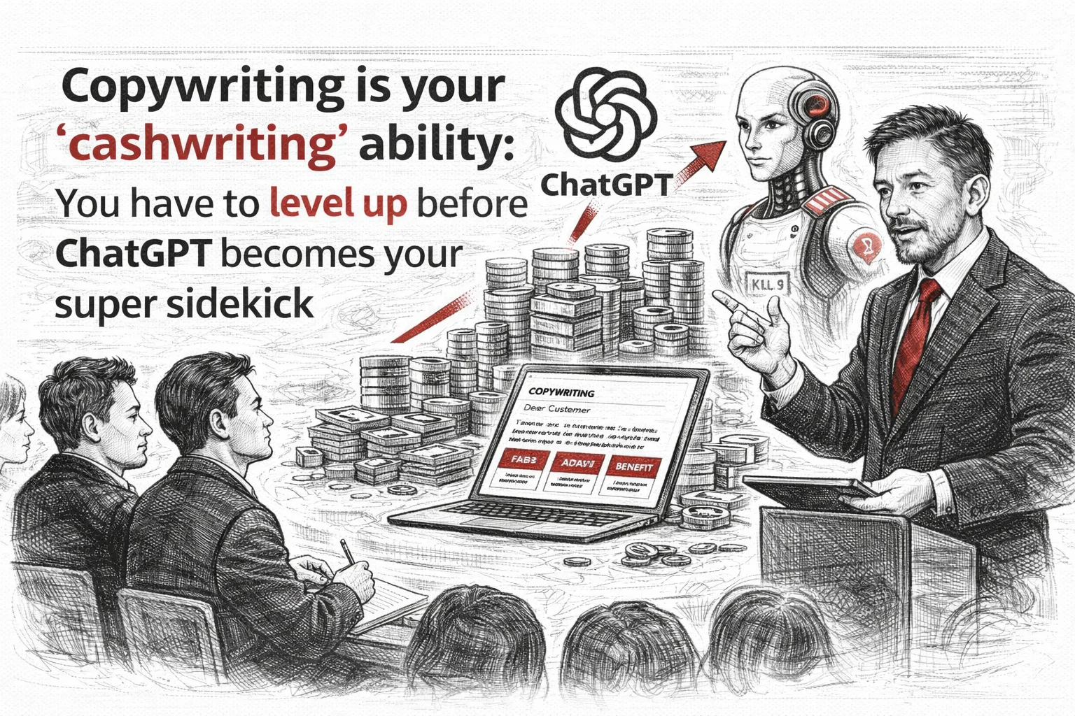 文案力就是你的「鈔能力」：在把 ChatGPT 變神隊友之前，你得先讓自己變強