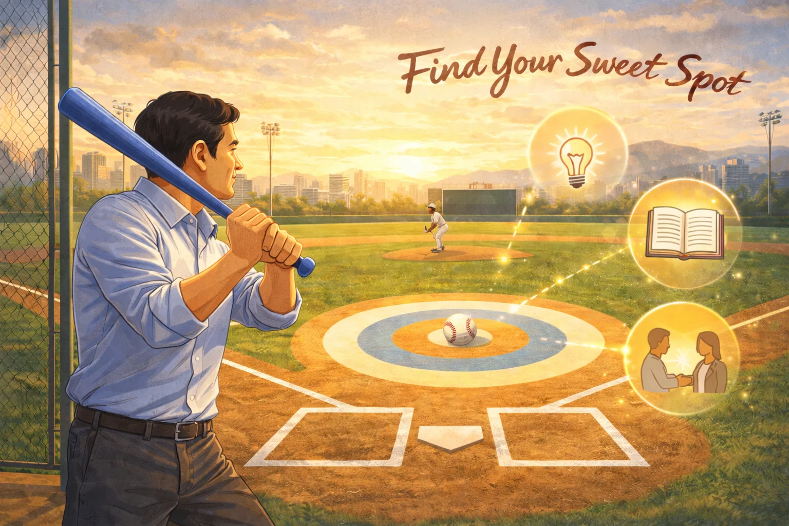 『Find Your Sweet Spot』を読んだ感想：人生のヒッティングゾーンでベストポジションを見つけよう