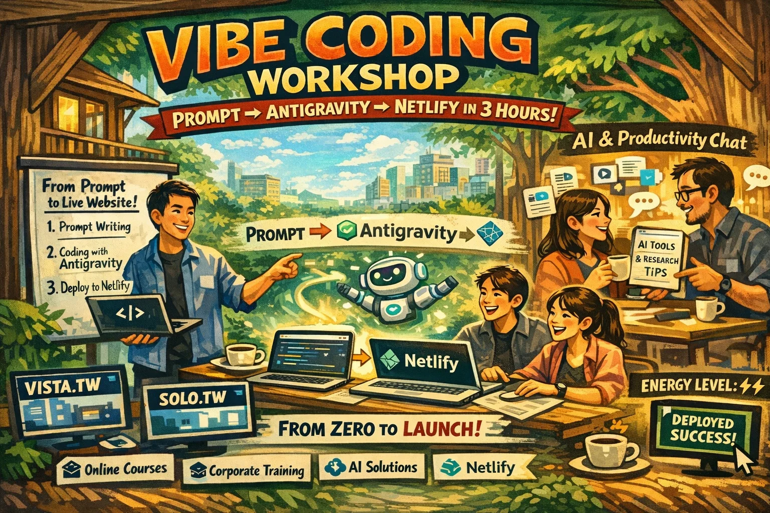 Vibe Coding 實戰工作坊