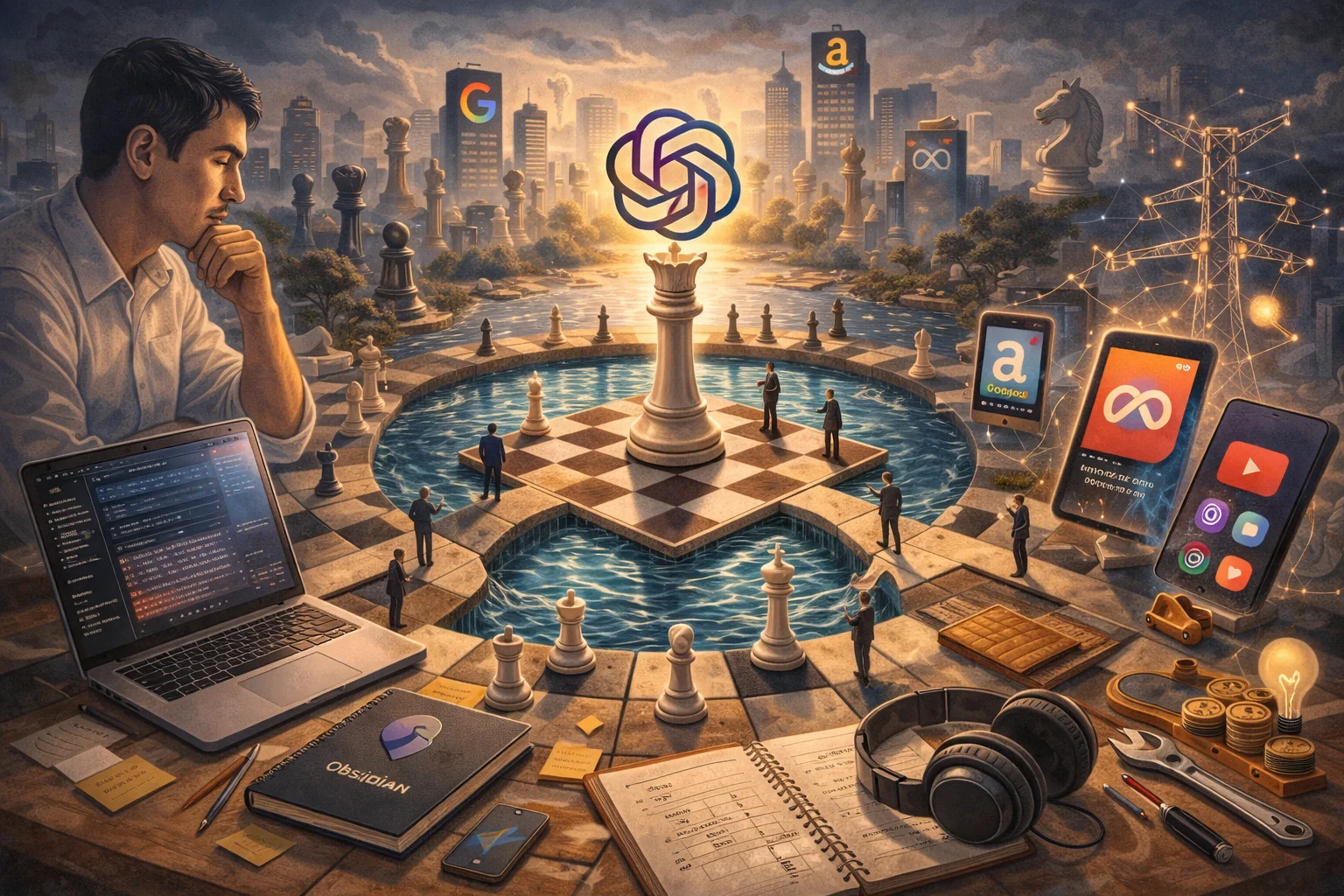 沒有護城河的王者：OpenAI 的競爭困境，以及我們該如何應對 AI 變局