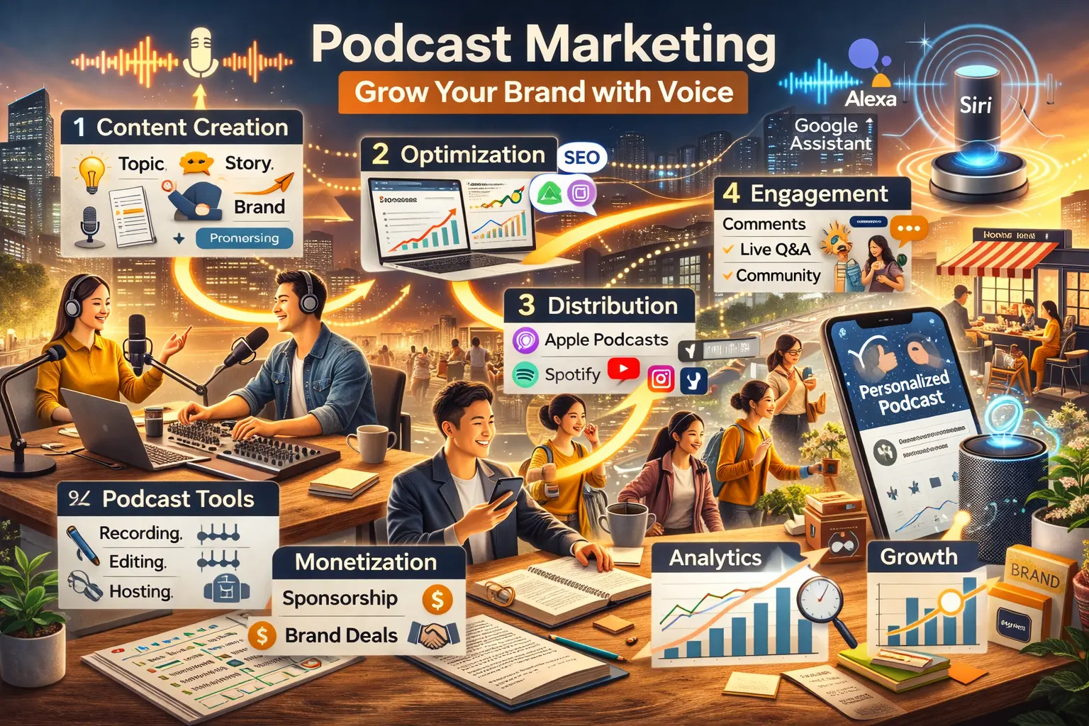 善用 Podcast 聲音行銷：中小企業打造品牌影響力的實戰指南