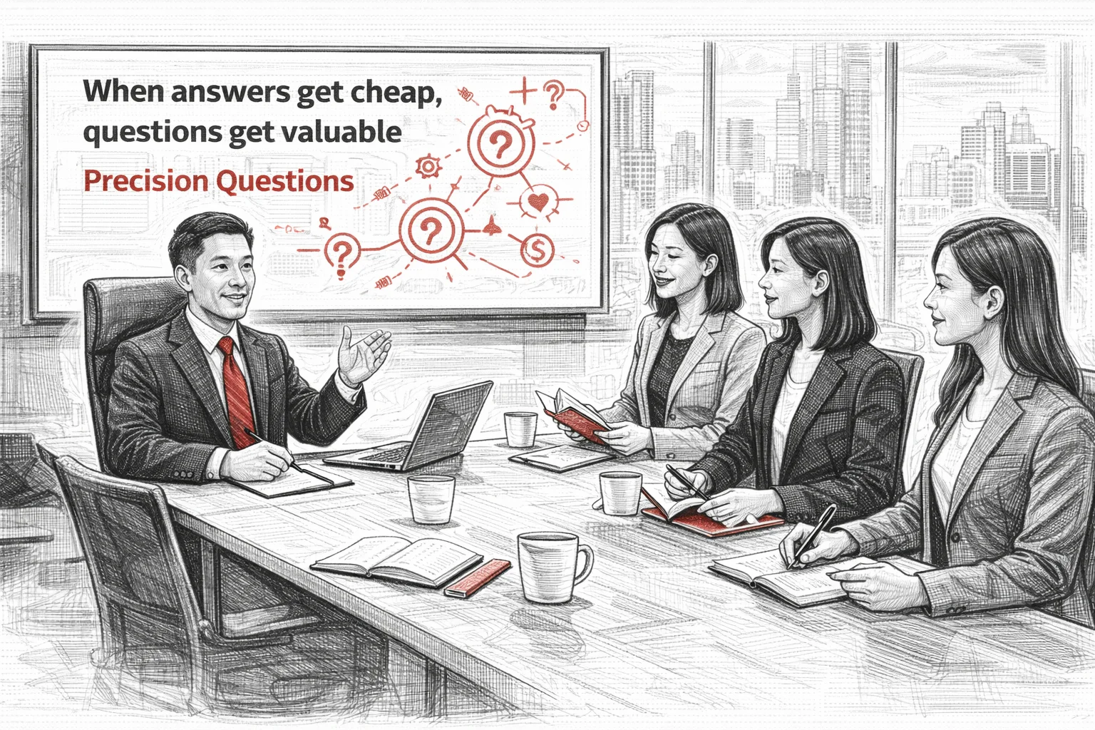 當 AI 把答案變便宜，真正值錢的是你問得夠不夠精準