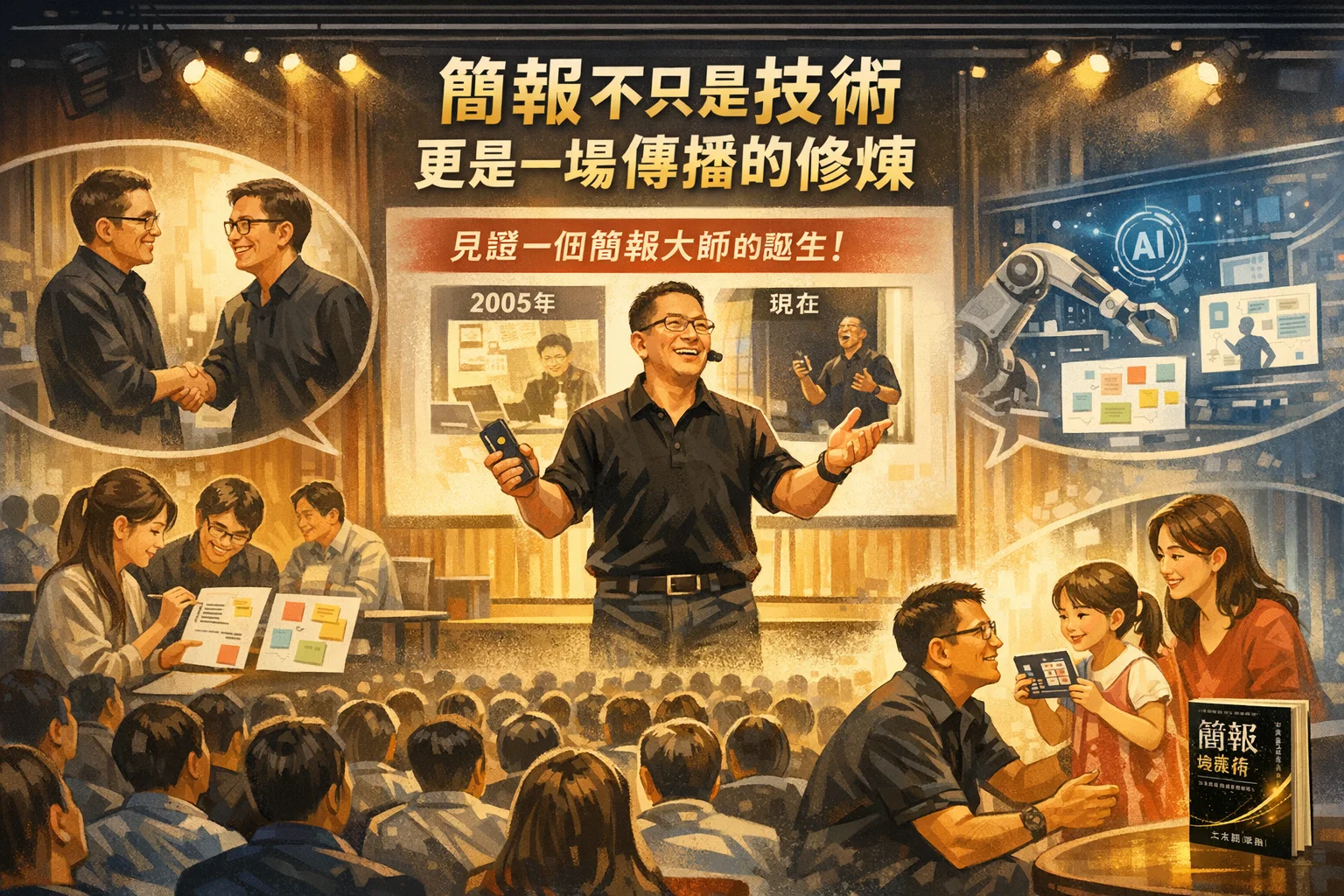 簡報不只是技術，更是一場傳播的修煉：參加福哥《簡報的技術》新書發表會有感