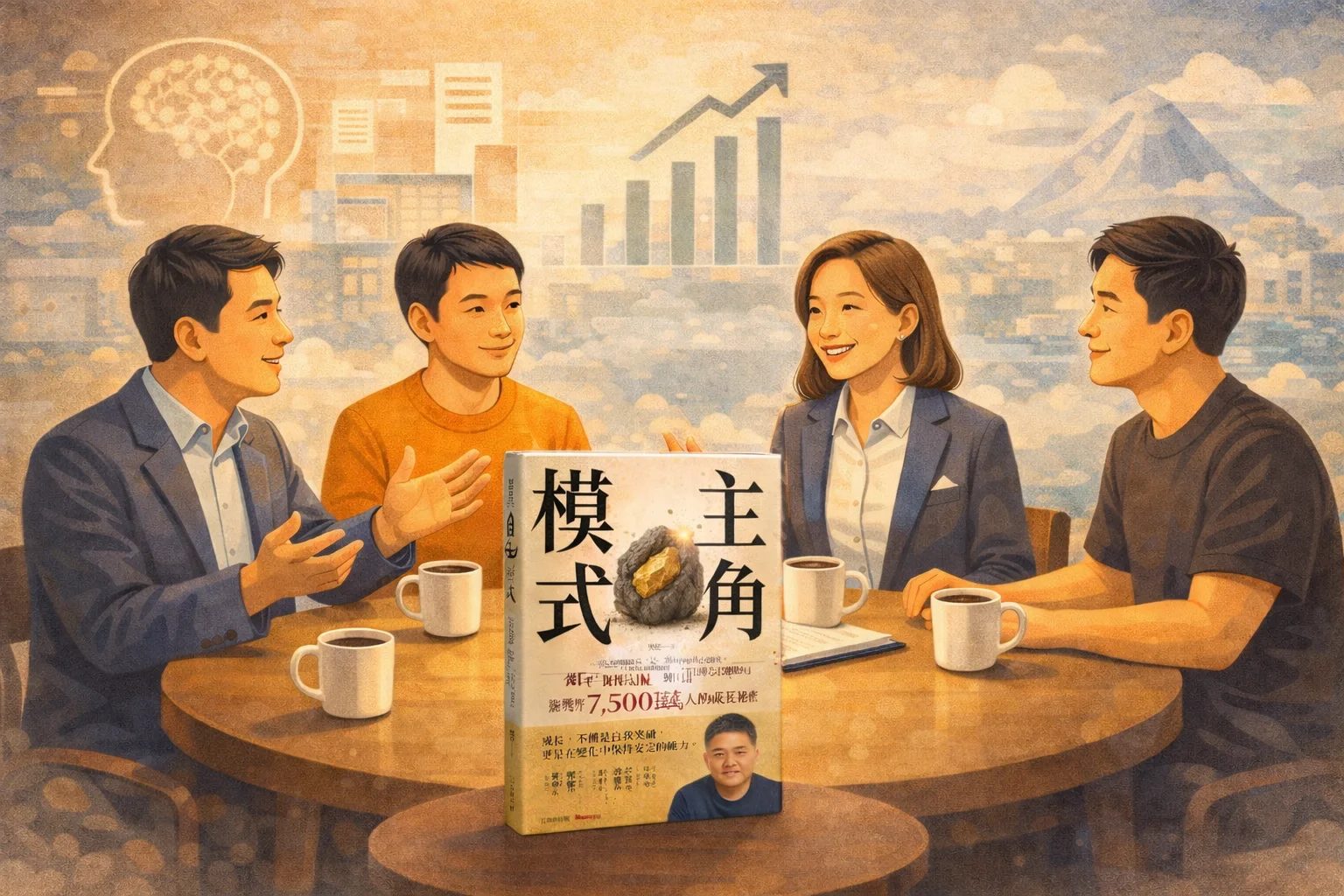 別再等準備好了才開始——從樊登、丁菱娟、張修修和郝旭烈的圓桌對談，重新理解成長的本質