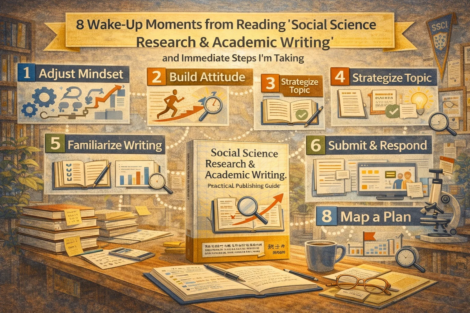 我讀《社會科學研究與論文寫作》的八個醒腦瞬間：從認知校正到投稿系統化