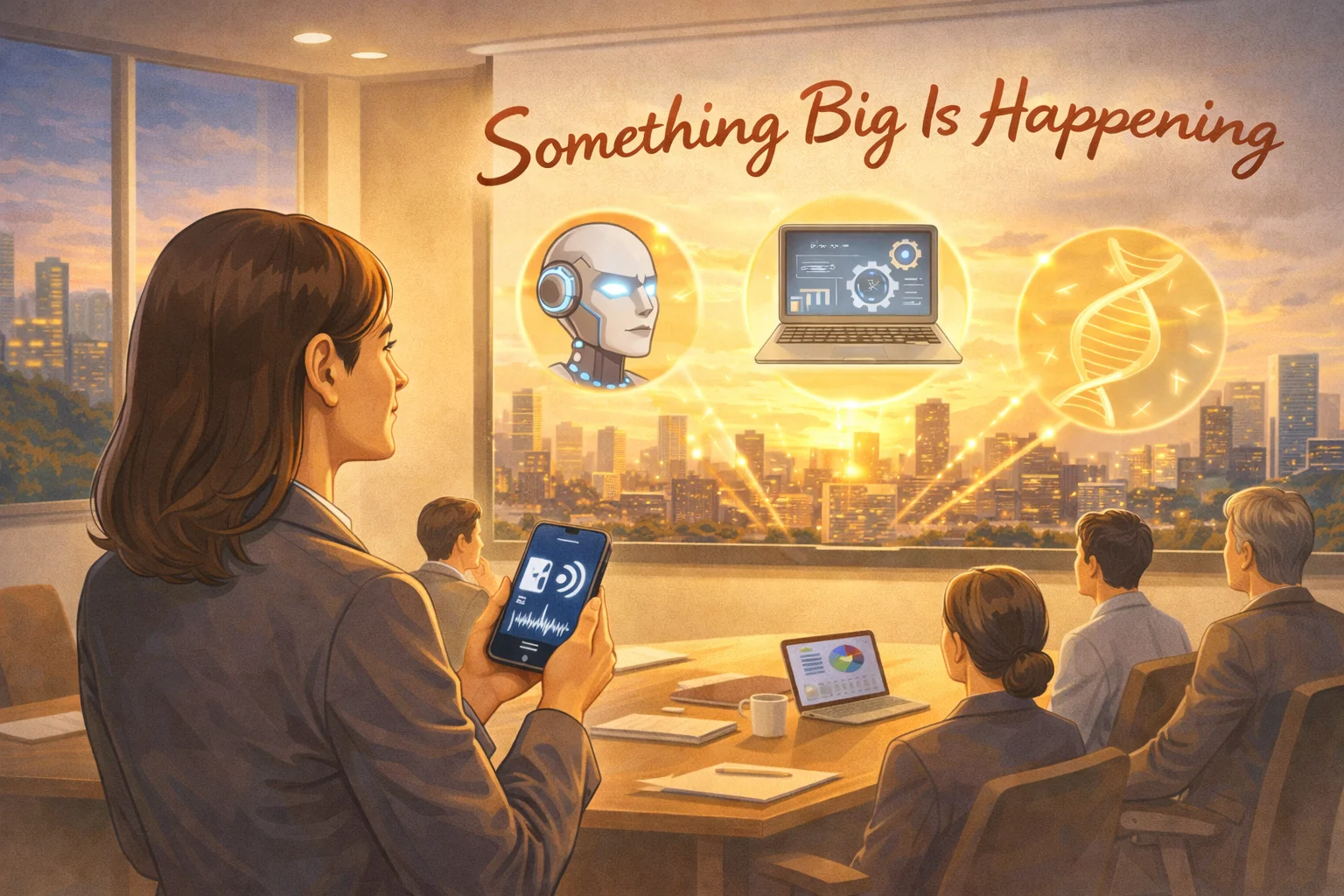 大事正在發生，而你準備好了嗎？——讀麥特・舒默〈Something Big Is Happening〉有感