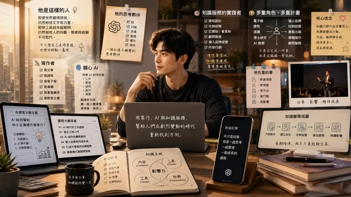 手機裡的靈魂備份：如果有人撿到你的手機，ChatGPT 會怎麼形容你？