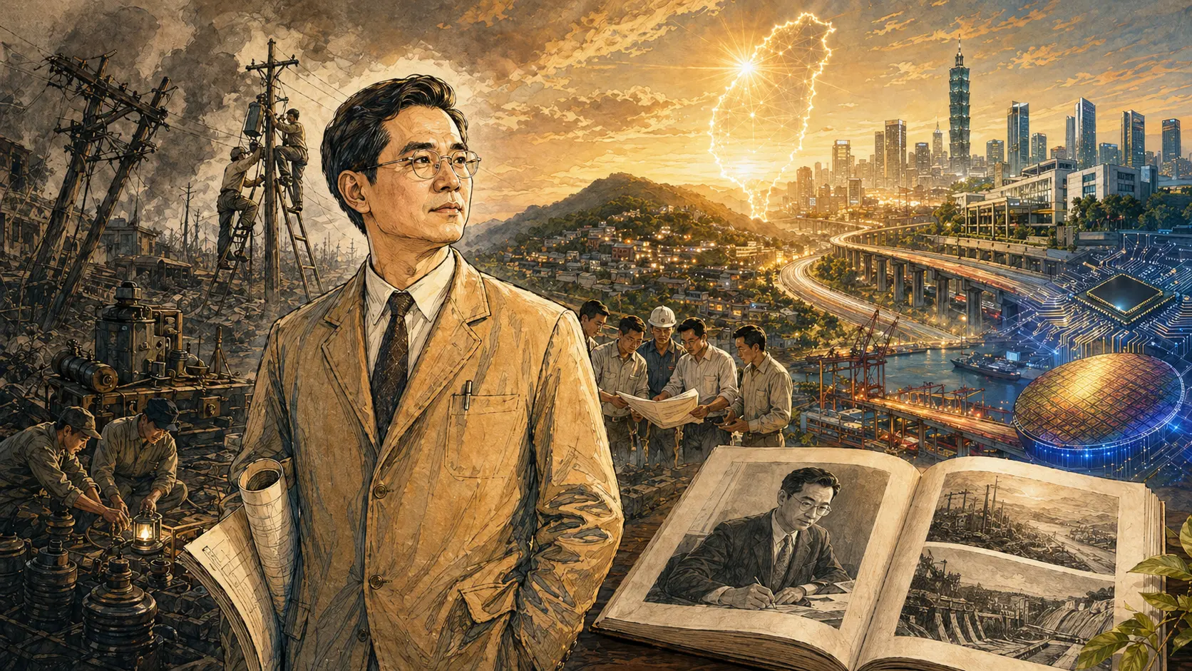 重讀《孫運璿傳》：那個用工程師精神，把臺灣扛起來的人