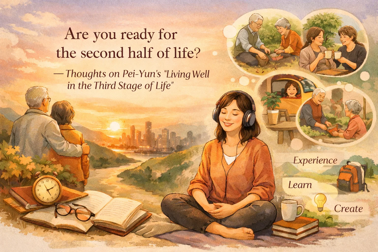 Are you ready for the second half of your life? ——Five profound insights from listening to Hong Peiyun's "Live Well in the Third Life"