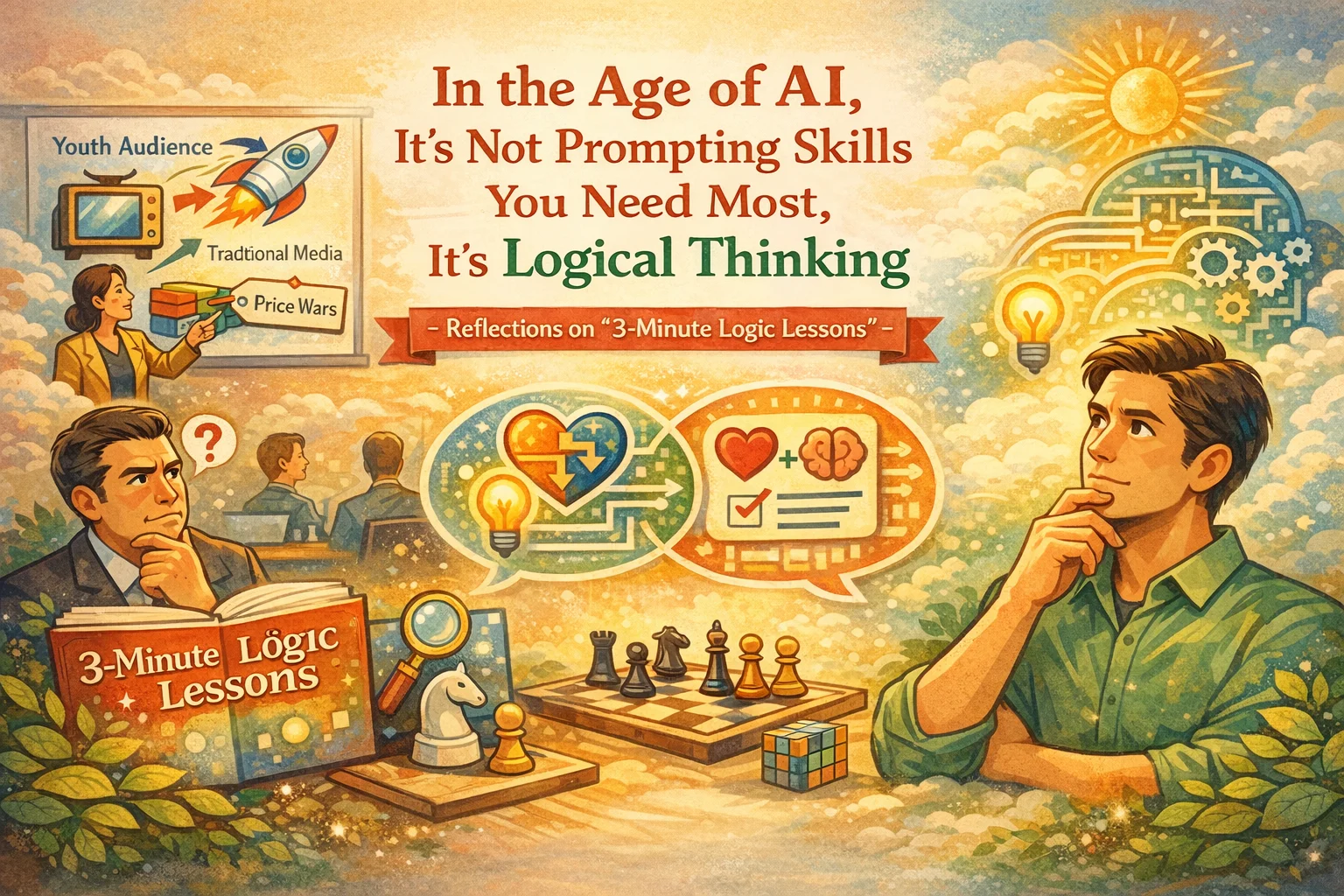 AI 時代最被低估的超能力：邏輯力——讀《三分鐘邏輯課》的 9 個實戰啟發