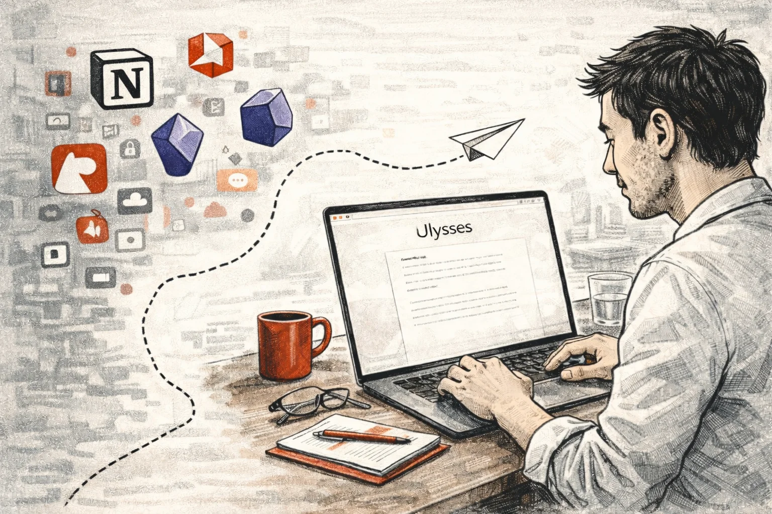 告別工具焦慮：一個作家為何選擇 Ulysses 回歸簡單寫作