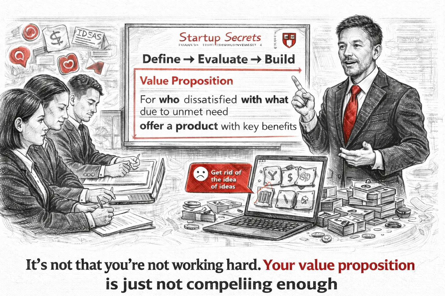 不是你不夠努力，是價值主張還不夠吸引人