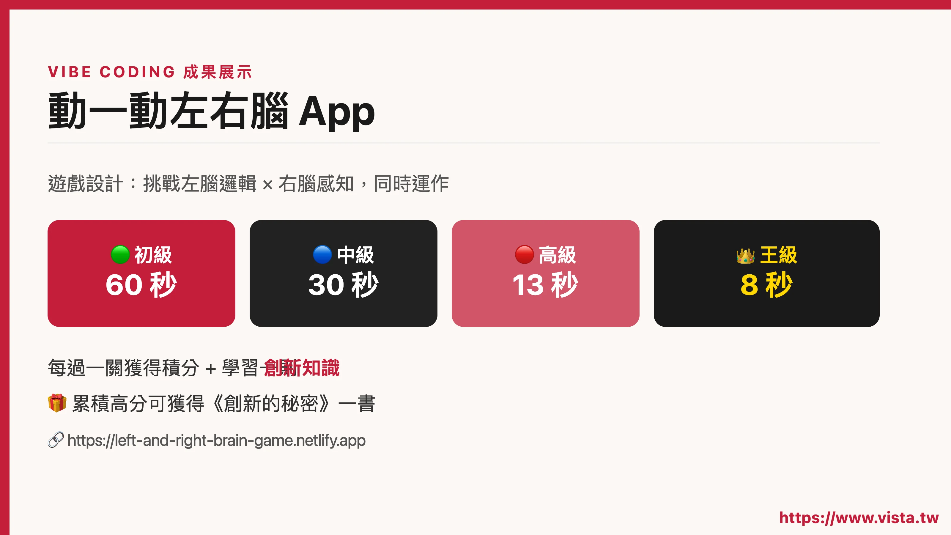 VIBE CODING 成果展示